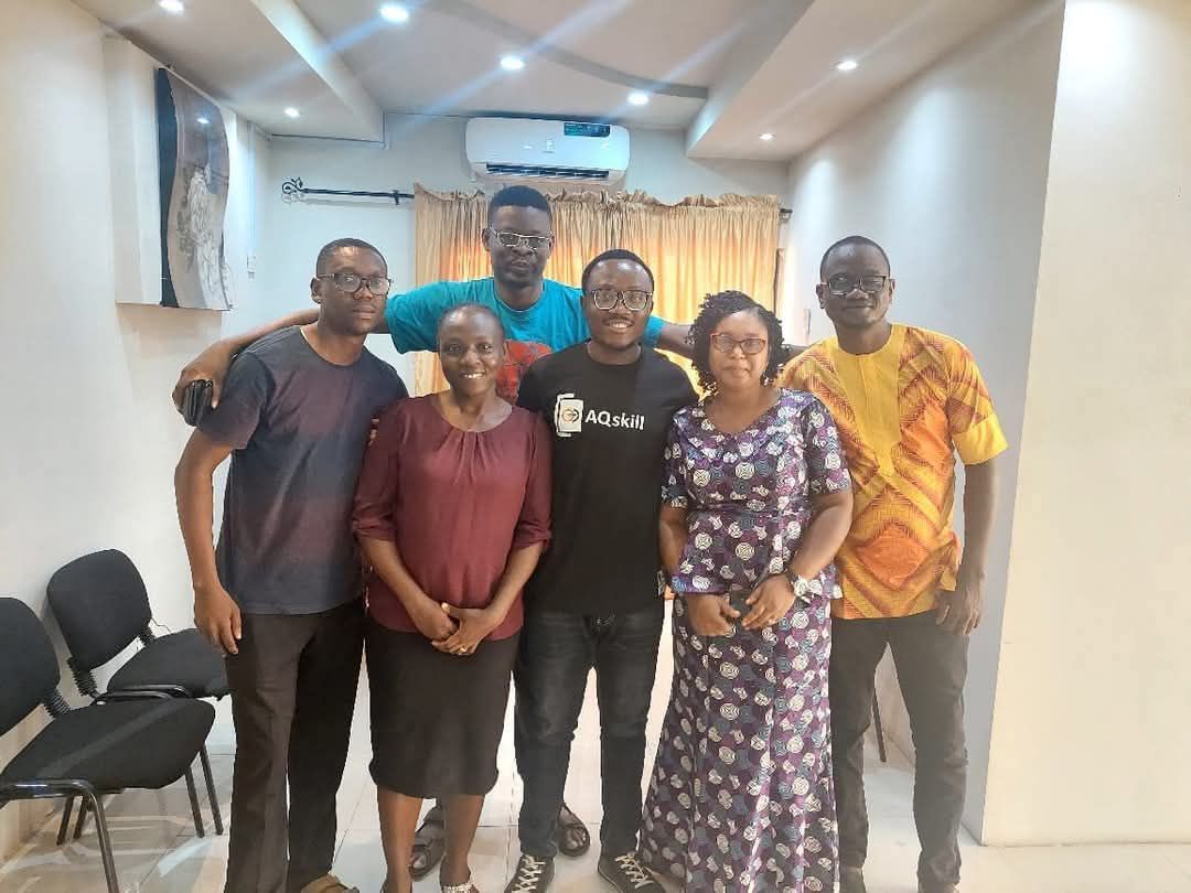 Awesome Emmanuel with senior engineers from Prototype Engineering